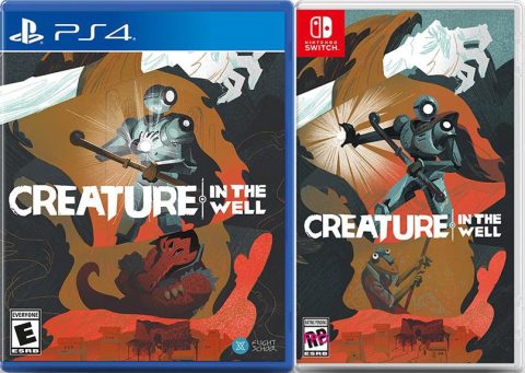 creature in the well physical release iam8bit ps4 nintendo switch cover limitedgamenews.com