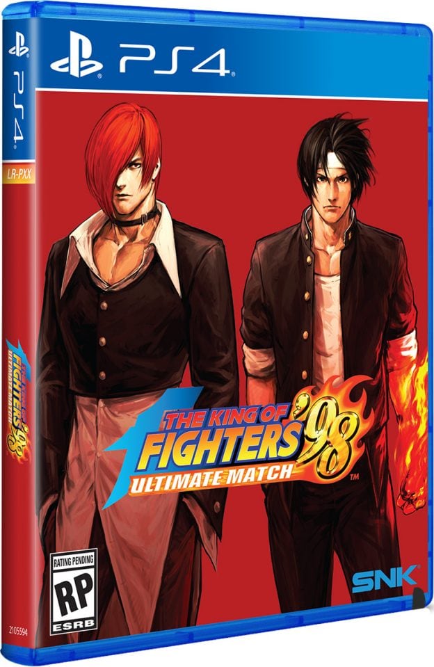 the king of fighters 98 ultimate match physical standard edition release limited run games ps4 cover limitedgamenews.com