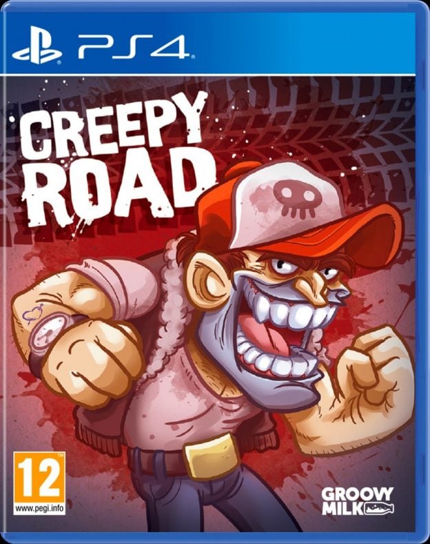 creepy road physical release red art games ps4 cover limitedgamenews.com