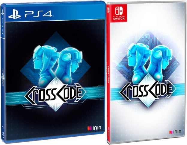crosscode physical release standard edition physical release inin games ps4 nintendo switch cover limitedgamenews.com