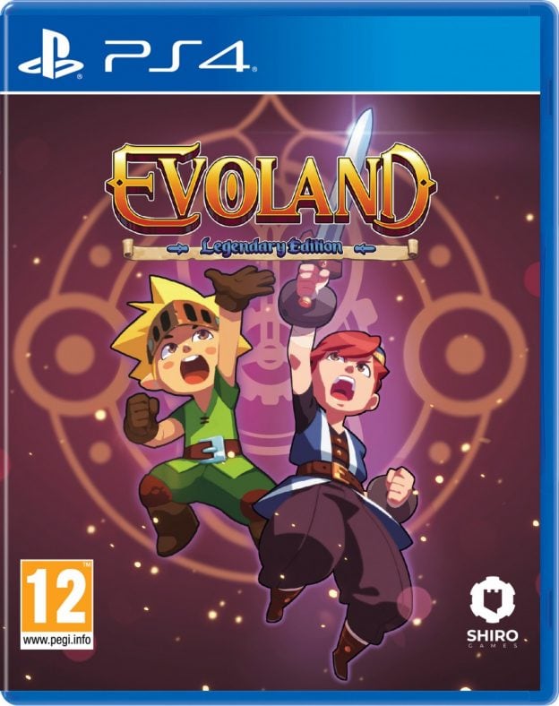evoland legendary edition ps4 physical release red art games cover limitedgamenews.com