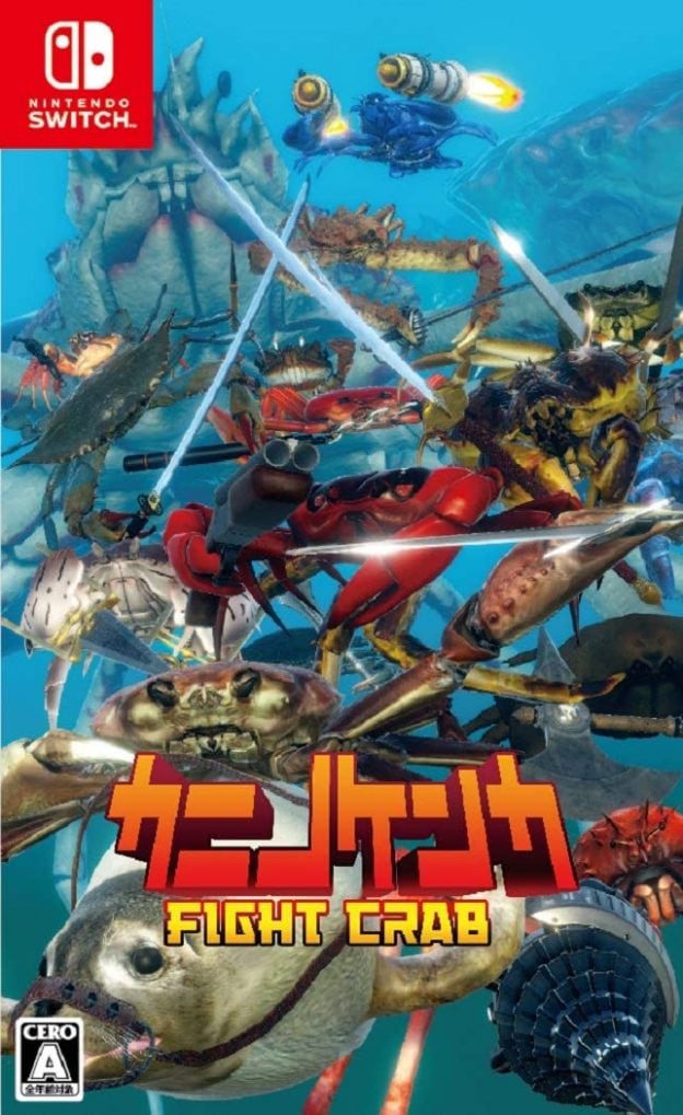 fight crab retail release asia multi-language nintendo switch cover limitedgamenews.com
