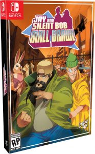 jay and silent bob mall brawl collectors edition physical release limited run games nintendo switch cover limitedgamenews.com