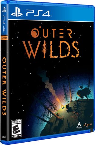 outer wilds standard edition physical release limited run games ps4 cover limitedgamenews.com