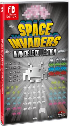 space invaders invincible collection standard edition physical release strictly limited games nintendo switch cover limitedgamenews.com