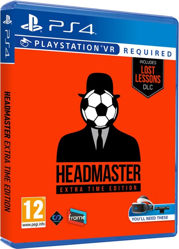 headmaster extra time edition physical release perp games psvr cover limitedgamenews.com