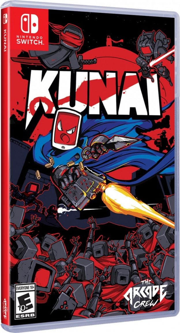 kunai physical release dotemu limited run games nintendo switch cover limitedgamenews.com