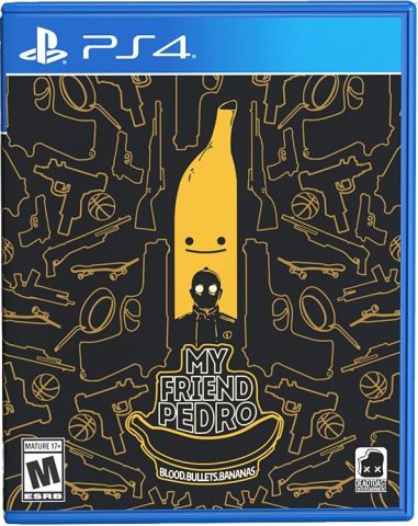 my friend pedro devolver digital physical release special reserve games ps4 cover limitedgamenews.com
