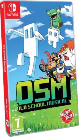 old school musical physical release super rare games nintendo switch cover limitedgamenews.com