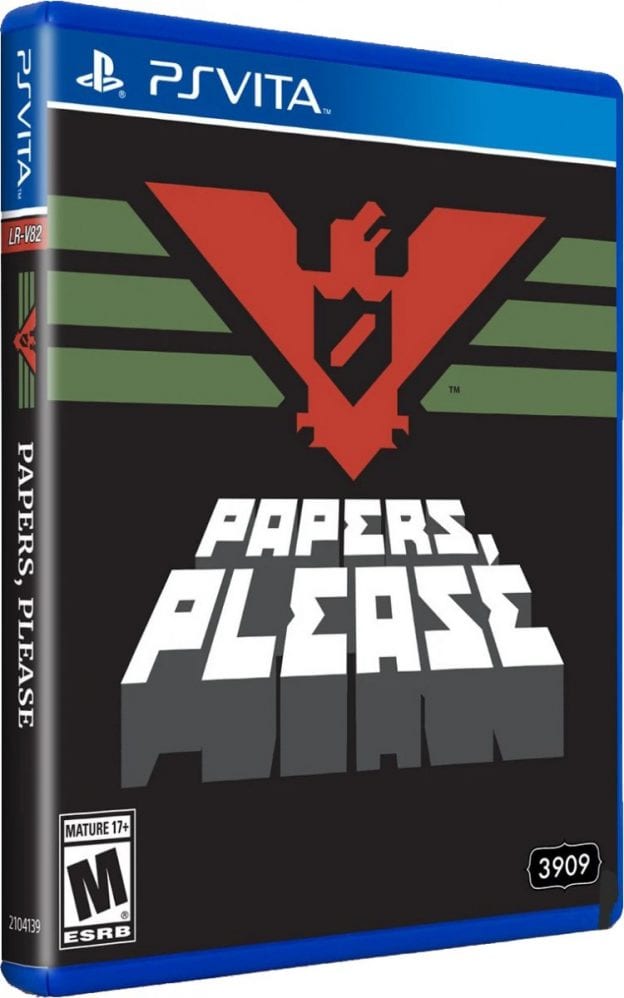 papers please physical release limited run games nintendo ps vita limitedgamenews.com