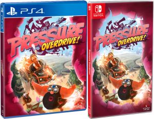 pressure overdrive physical release strictly limited games standard edition ps4 nintendo switch cover limitedgamenews.com