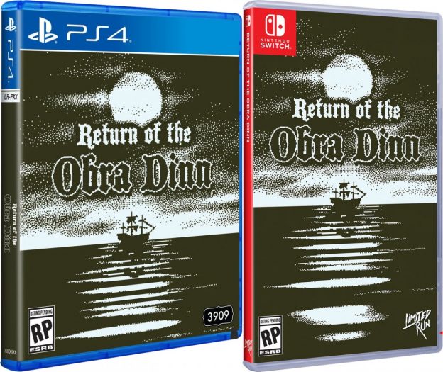 return of the obra dinn physical release limited run games standard edition ps4 nintendo switch cover limitedgamenews.com