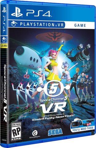 space channel 5 standard edition physical release limited run games psvr cover limitedgamenews.com