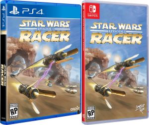 star wars episode i racer physical release limited run games standard edition ps4 nintendo switch cover limitedgamenews.com