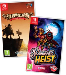 steamworld collection dig 1 2 heist physical release super rare games nintendo switch cover 1 limitedgamenews.com
