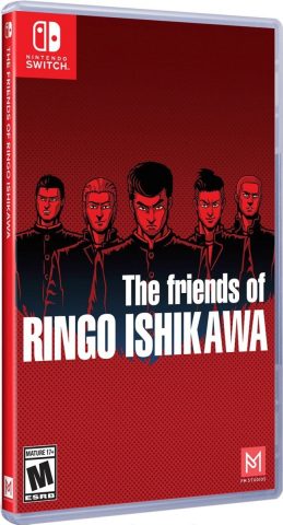 the friends of ringo ishikawa standard edition physical release pm studios limited run games nintendo switch cover limitedgamenews.com