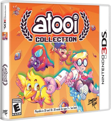 atooi collection physical release standard edition limited run games nintendo 3ds cover www.limitedgamenews.com