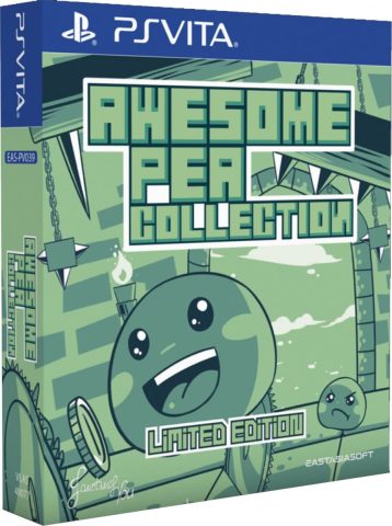 awesome pea collection physical release limited edition eastasiasoft play exclusives playstation vita cover www.limitedgamenews.com