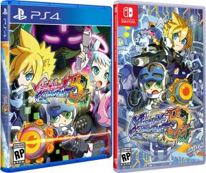 gal gunvolt burst mighty gunvolt burst retail release standard edition ps4 nintendo switch cover www.limitedgamenews.com
