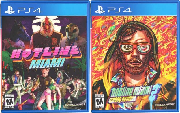 hotline miami 1 2 retail special reserve games ps4 reserve cover www.limitedgamenews.com