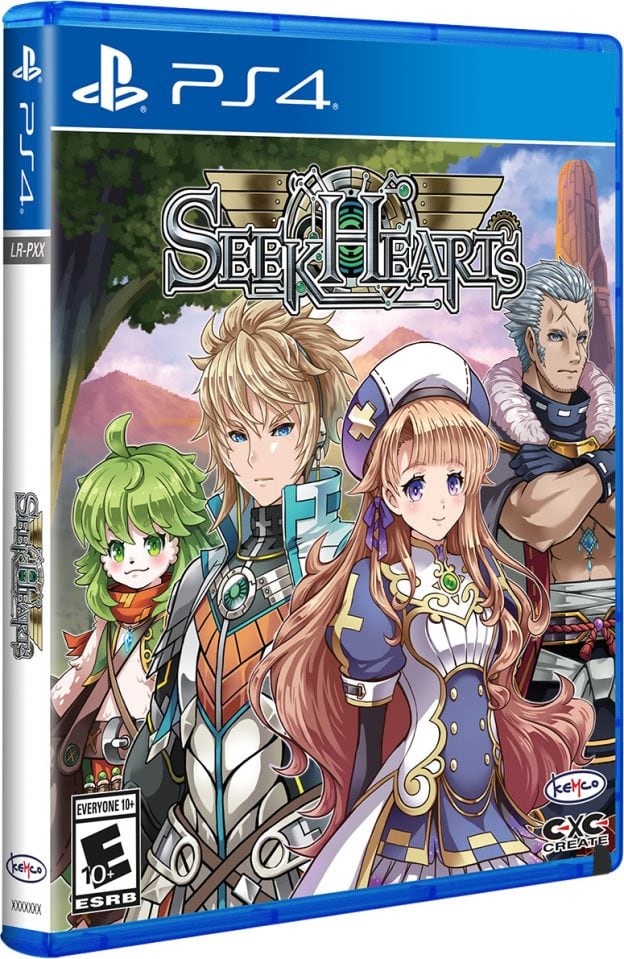 seek hearts retail release limited run games playstation 4 cover www.limitedgamenews.com