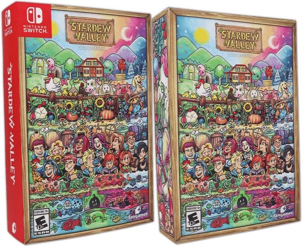stardew valley retail fangamer collectors edition nintendo switch cover www.limitedgamenews.com