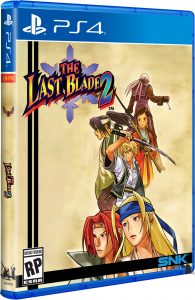 the last blade 2 retail release limited run games standard edition ps4 cover www.limitedgamenews.com