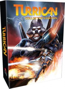 turrican anthology vol 1 2 retail release strictly limited games collectors edition ps4 nintendo switch cover www.limitedgamenews.com