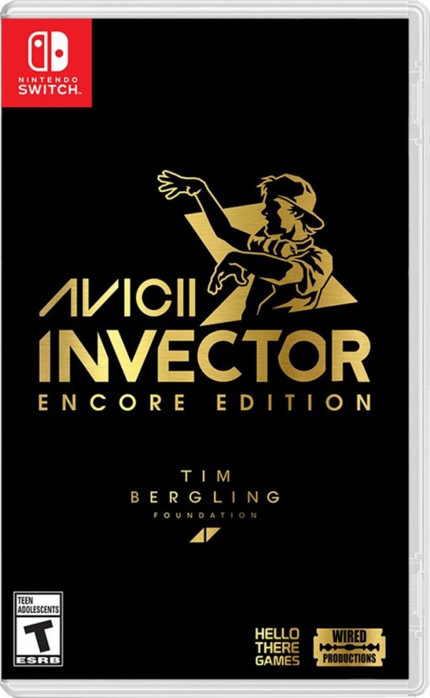 avicii invector encore edition retail release wired productions nintendo switch cover www.limitedgamenews.com