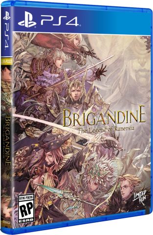 brigandine the legend of runersia retail release limited run games standard edition playstation 4 cover www.limitedgamenews.com