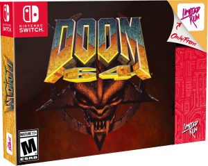 doom 64 retail release classic edition limited run games playstation 4 nintendo switch cover www.limitedgamenews.com
