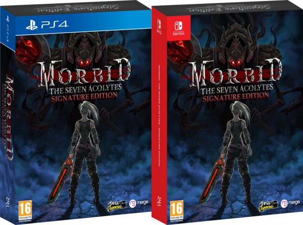 morbid the seven acolytes retail release signature edition games ps4 nintendo switch cover www.limitedgamenews.com