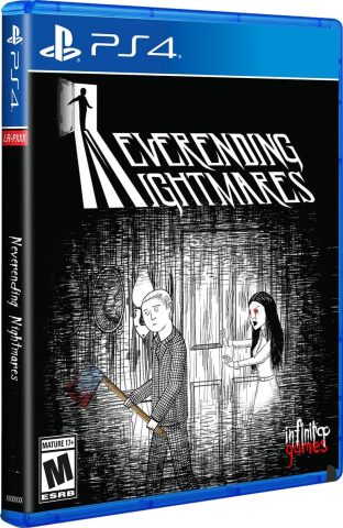 neverending nightmares retail release limited run games ps4 cover www.limitedgamenews.com