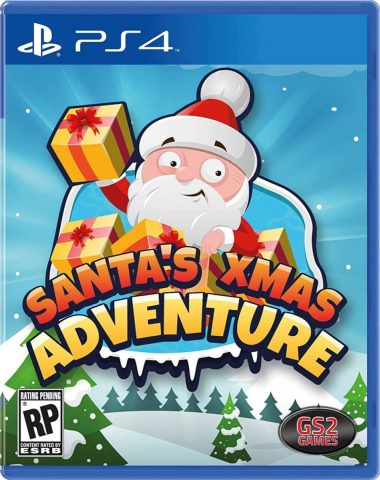 santas xmas adventure retail release playstation 4 cover www.limitedgamenews.com