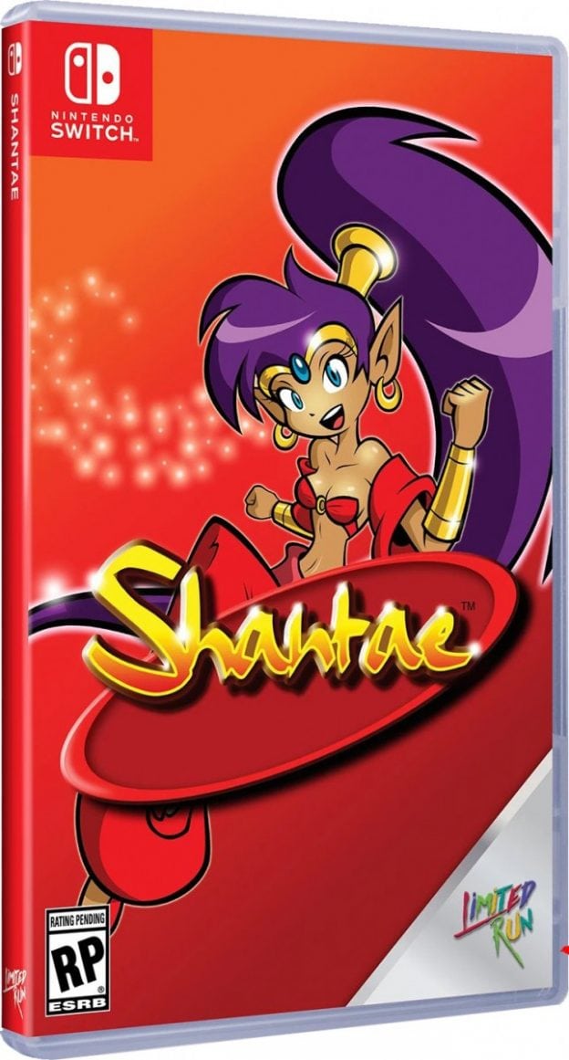 shantae retail release limited run games standard edition nintendo switch cover www.limitedgamenews.com