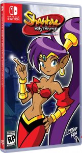 shantae riskys revenge retail release limited run games standard edition nintendo switch cover www.limitedgamenews.com