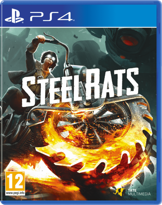 steel rats retail release red art games playstation 4 cover www.limitedgamenews.com