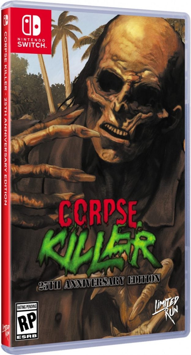 corpse killer standard edition retail limited run games nintendo switch www.limitedgamenews.com