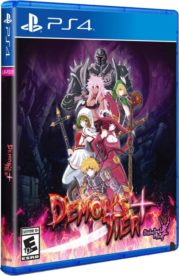 demons tier+ retail limited run games playstation 4 cover www.limitedgamenews.com