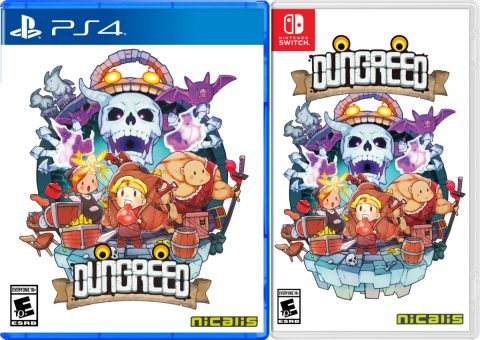 dungreed retail nicalis playstation 4 nintendo switch cover www.limitedgamenews.com
