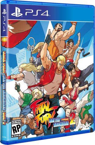 fatal fury battle archives volume 2 retail limited run games standard edition playstation 4 cover www.limitedgamenews.com