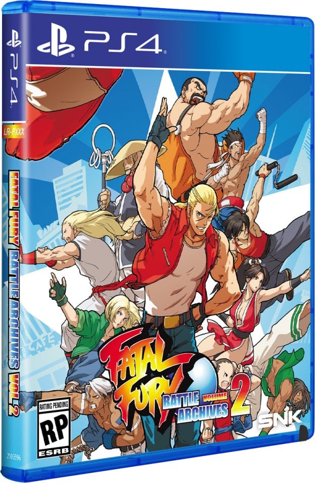fatal fury battle archives volume 2 retail limited run games standard edition playstation 4 cover www.limitedgamenews.com