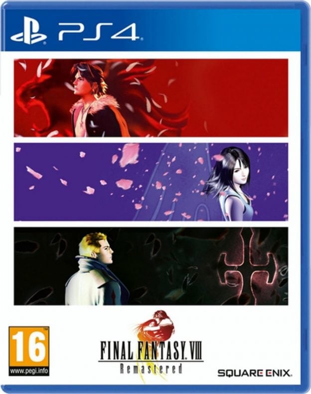 final fantasy viii remastered retail asia multi-language release playstation 4 cover www.limitedgamenews.com