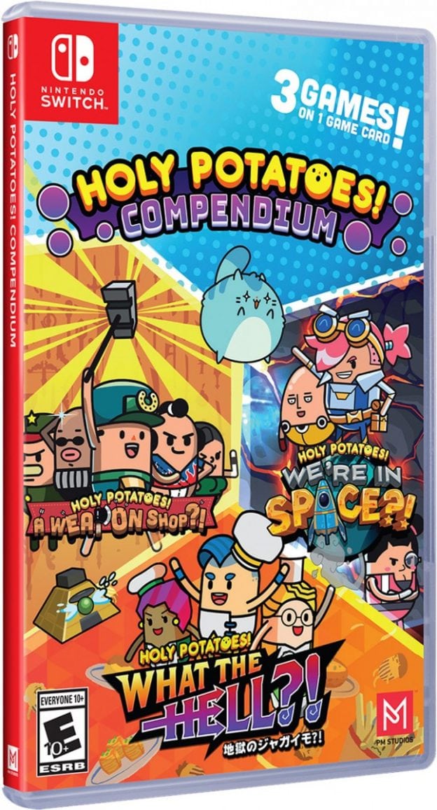 holy potatoes compendium standard edition retail pm studios nintendo switch www.limitedgamenews.com