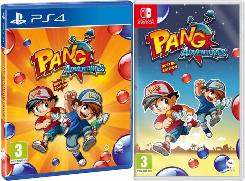 pang adventures buster edition retail meridiem games playstation 4 nintendo switch cover www.limitedgamenews.com