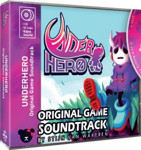 underhero retail first press games soundtrack cover www.limitedgamenews.com