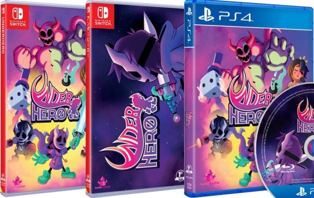 underhero retail regular edition box first press games playstation 4 nintendo switch cover www.limitedgamenews.com