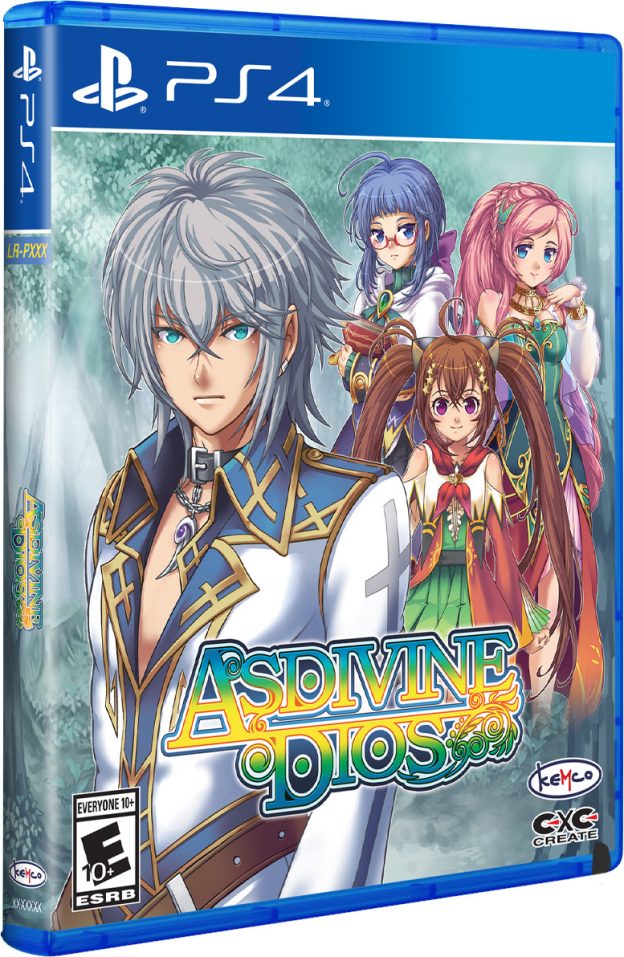asdivine dios physical retail release limited run games playstation 4 cover www.limitedgamenews.com