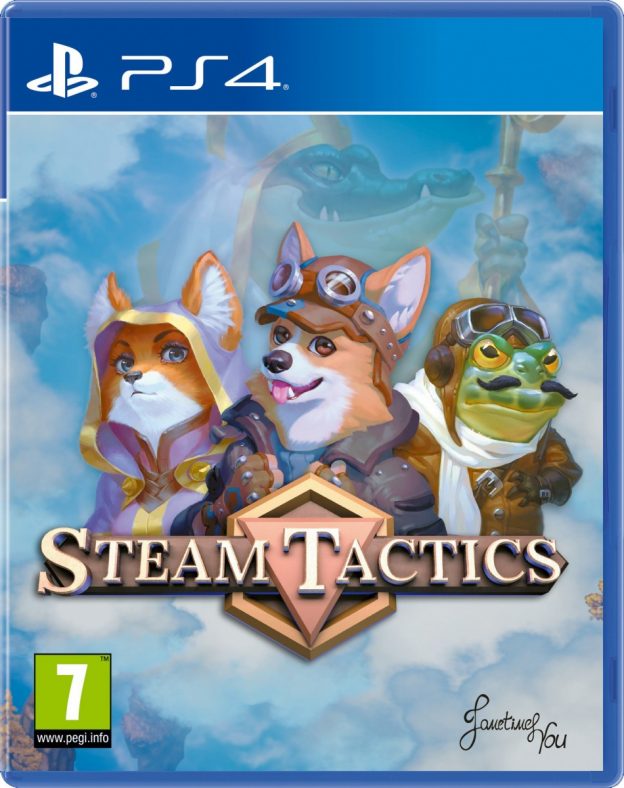 steam tactics physical retail release playstation 4 cover www.limitedgamenews.com