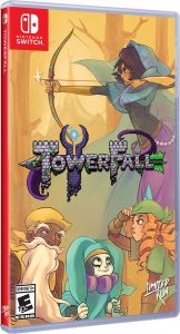towerfall physical retail release standard edition limited run games nintendo switch cover www.limitedgamenews.com